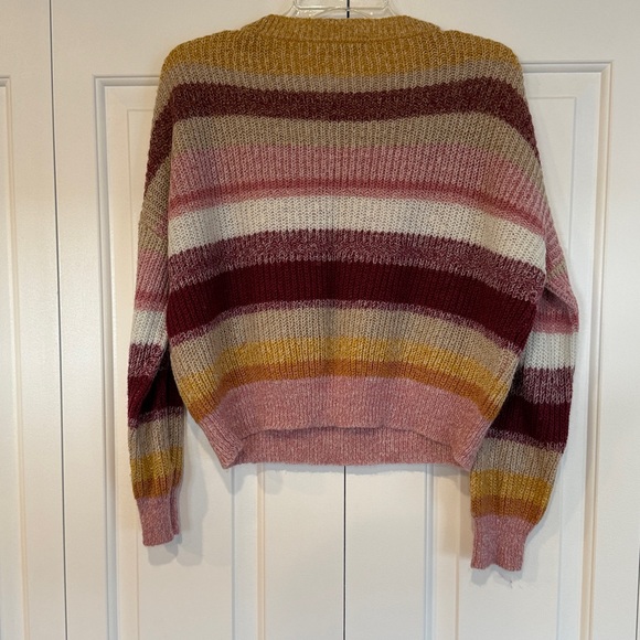 Sanctuary Multicolor Striped Crew Neck Sweater - Picture 4 of 10
